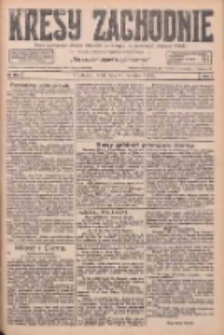 Kresy Zachodnie: pismo poświęcone obronie interes&oacute;w narodowych na zachodnich ziemiach Polski 1926.09.29 R.4 Nr224