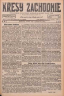 Kresy Zachodnie: pismo poświęcone obronie interes&oacute;w narodowych na zachodnich ziemiach Polski 1926.10.07 R.4 Nr231