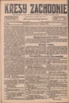 Kresy Zachodnie: pismo poświęcone obronie interes&oacute;w narodowych na zachodnich ziemiach Polski 1926.11.27 R.4 Nr274