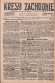 Kresy Zachodnie: pismo poświęcone obronie interes&oacute;w narodowych na zachodnich ziemiach Polski 1926.11.30 R.4 Nr276