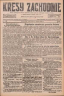Kresy Zachodnie: pismo poświęcone obronie interes&oacute;w narodowych na zachodnich ziemiach Polski 1926.12.01 R.4 Nr277