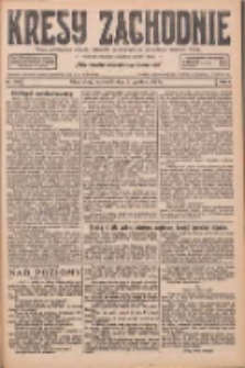 Kresy Zachodnie: pismo poświęcone obronie interes&oacute;w narodowych na zachodnich ziemiach Polski 1926.12.02 R.4 Nr278