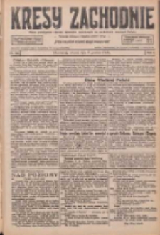 Kresy Zachodnie: pismo poświęcone obronie interes&oacute;w narodowych na zachodnich ziemiach Polski 1926.12.07 R.4 Nr282