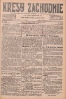 Kresy Zachodnie: pismo poświęcone obronie interes&oacute;w narodowych na zachodnich ziemiach Polski 1926.12.14 R.4 Nr287