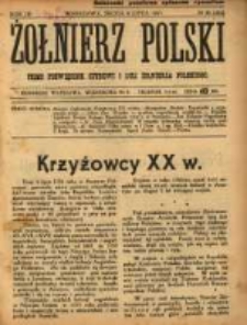 Żołnierz Polski : pismo poświęcone czynowi i doli żołnierza polskiego. R.3 1921 nr43