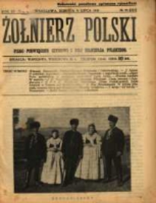 Żołnierz Polski : pismo poświęcone czynowi i doli żołnierza polskiego. R.3 1921 nr44