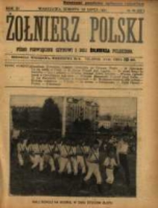 Żołnierz Polski : pismo poświęcone czynowi i doli żołnierza polskiego. R.3 1921 nr48