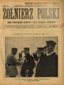 Żołnierz Polski : pismo poświęcone czynowi i doli żołnierza polskiego. R.3 1921 nr52