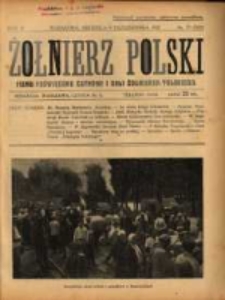 Żołnierz Polski : pismo poświęcone czynowi i doli żołnierza polskiego. R.3 1921 nr59