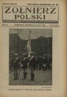 Żołnierz Polski : pismo poświęcone czynowi i doli żołnierza polskiego. R.4 1922 nr31