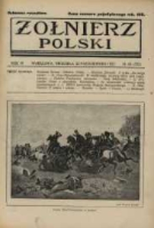Żołnierz Polski : pismo poświęcone czynowi i doli żołnierza polskiego. R.4 1922 nr43