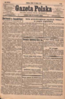 Gazeta Polska: codzienne pismo polsko-katolickie dla wszystkich stan&oacute;w 1933.02.15 R.37 Nr37