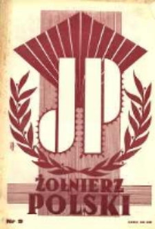 Żołnierz Polski : pismo poświęcone czynowi i doli żołnierza polskiego. R.15 1933 nr9