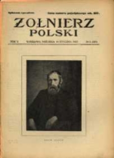 Żołnierz Polski : pismo poświęcone czynowi i doli żołnierza polskiego. R.5 1923 nr2