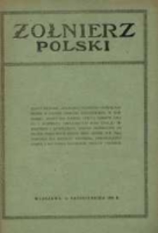Żołnierz Polski : pismo poświęcone czynowi i doli żołnierza polskiego. R.5 1923 nr41