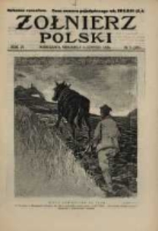 Żołnierz Polski : pismo poświęcone czynowi i doli żołnierza polskiego. R.6 1924 nr5