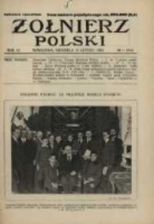 Żołnierz Polski : pismo poświęcone czynowi i doli żołnierza polskiego. R.6 1924 nr6