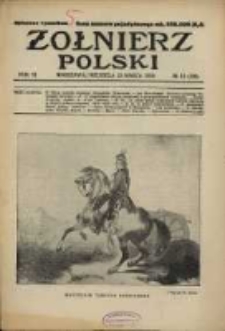 Żołnierz Polski : pismo poświęcone czynowi i doli żołnierza polskiego. R.6 1924 nr12