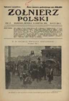 Żołnierz Polski : pismo poświęcone czynowi i doli żołnierza polskiego. R.6 1924 nr16-17
