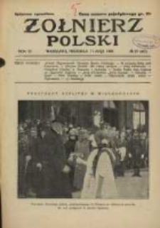 Żołnierz Polski : pismo poświęcone czynowi i doli żołnierza polskiego. R.6 1924 nr19