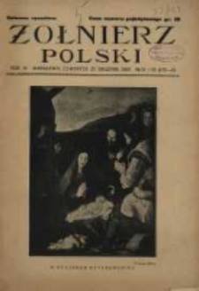 Żołnierz Polski : pismo poświęcone czynowi i doli żołnierza polskiego. R.6 1924 nr51-52