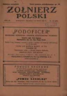 Żołnierz Polski : pismo poświęcone czynowi i doli żołnierza polskiego. R.7 1925 nr19