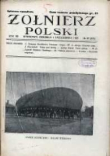 Żołnierz Polski : pismo poświęcone czynowi i doli żołnierza polskiego. R.7 1925 nr40