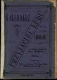 Kalendarz Przyjaciel Ludu na rok 1902 który ma dni 365.