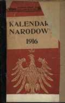 Kalendarz Narodowy na rok przestępny 1916