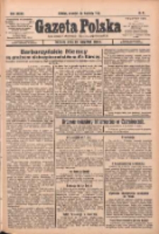Gazeta Polska: codzienne pismo polsko-katolickie dla wszystkich stanów 1933.04.20 R.37 Nr91