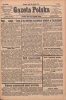 Gazeta Polska: codzienne pismo polsko-katolickie dla wszystkich stan&oacute;w 1933.08.25 R.37 Nr197