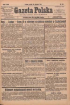 Gazeta Polska: codzienne pismo polsko-katolickie dla wszystkich stanów 1933.08.25 R.37 Nr197