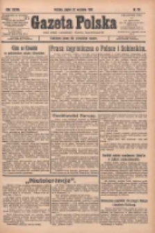 Gazeta Polska: codzienne pismo polsko-katolickie dla wszystkich stanów 1933.09.22 R.37 Nr221