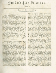 Inländische Blätter. 1814.02.17 Nr7