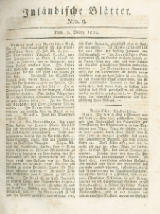 Inländische Blätter. 1814.03.03 Nr9