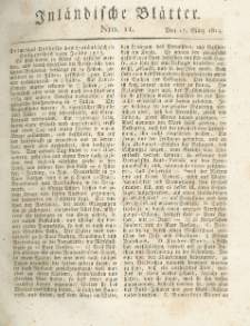 Inländische Blätter. 1814.03.17 Nr11