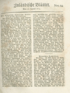 Inländische Blätter. 1814.06.16 Nr24