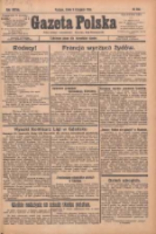 Gazeta Polska: codzienne pismo polsko-katolickie dla wszystkich stanów 1933.11.08 R.37 Nr260
