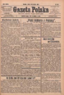 Gazeta Polska: codzienne pismo polsko-katolickie dla wszystkich stanów 1933.11.18 R.37 Nr269