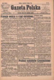 Gazeta Polska: codzienne pismo polsko-katolickie dla wszystkich stan&oacute;w 1934.02.08 R.38 Nr31