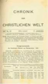 Chronik der christlichen Welt. 1907.08.08 Jg.17 Nr.32