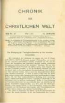 Chronik der christlichen Welt. 1908.07.02 Jg.18 Nr.27