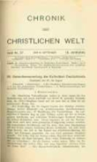 Chronik der christlichen Welt. 1908.09.10 Jg.18 Nr.37