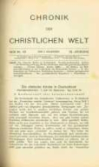 Chronik der christlichen Welt. 1908.11.05 Jg.18 Nr.45