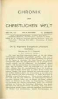 Chronik der christlichen Welt. 1908.11.26 Jg.18 Nr.48