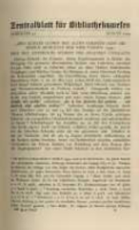 Zentralblatt für Bibliothekswesen. 1924.08 Jg.41 heft 8