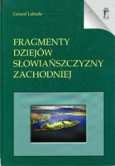Karty tytułowe: Fragmenty dziejów Słowiańszczyzny zachodniej