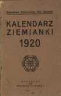 Kalendarz Ziemianki 1920.