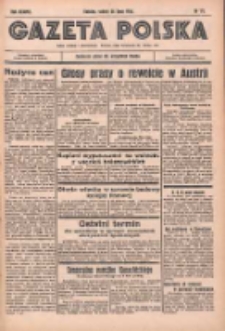 Gazeta Polska: codzienne pismo polsko-katolickie dla wszystkich stan&oacute;w 1934.07.28 R.38 Nr171