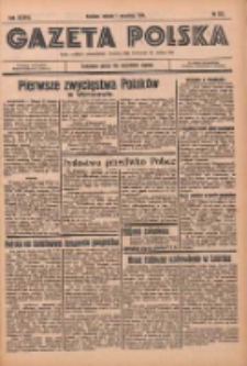 Gazeta Polska: codzienne pismo polsko-katolickie dla wszystkich stanów 1934.09.01 R.38 Nr201